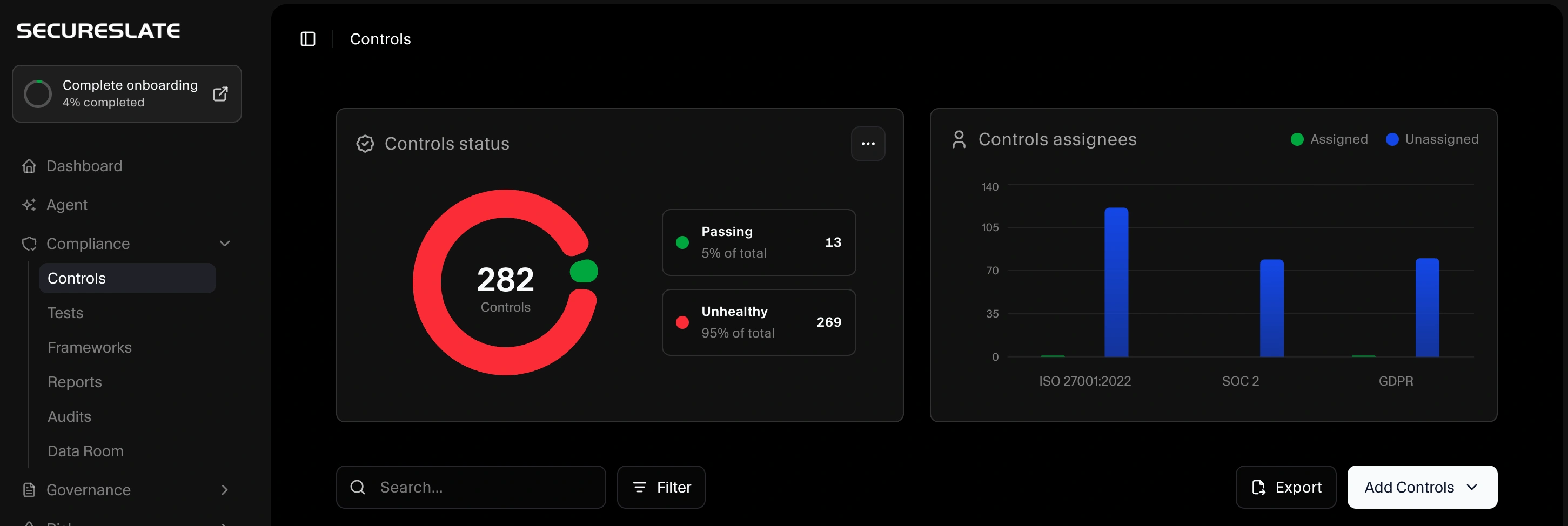 Control Page