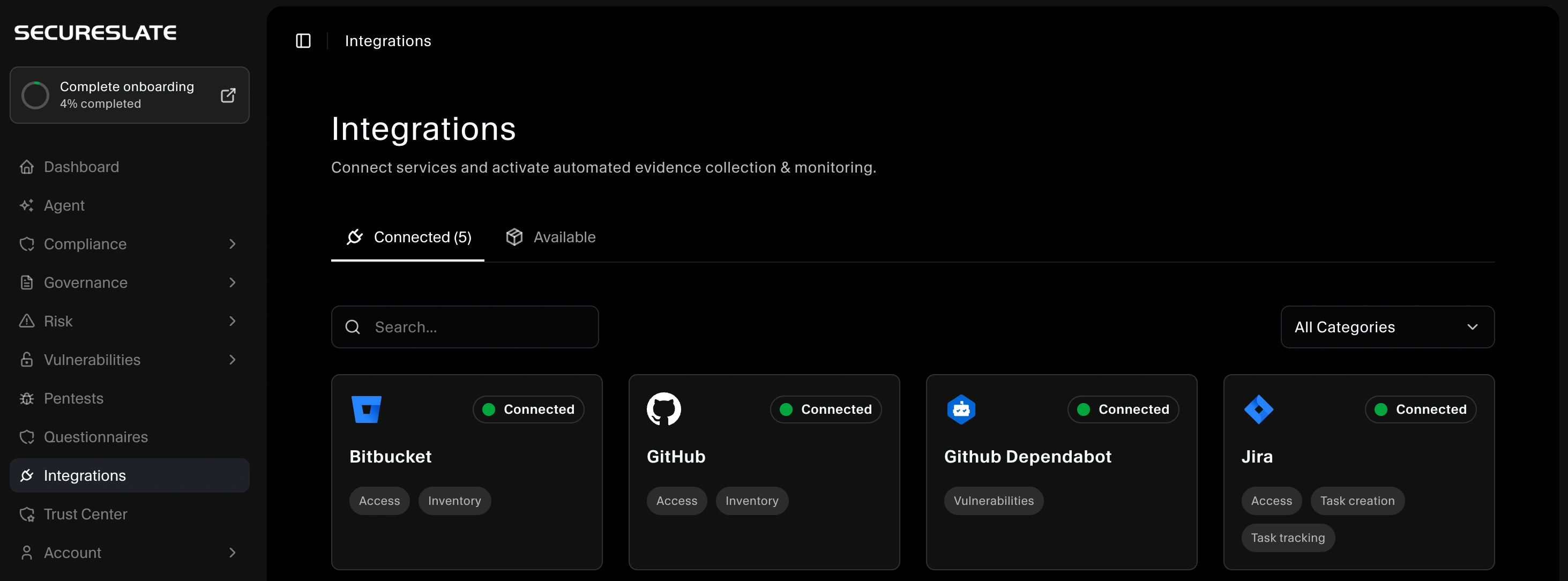 Integration Page