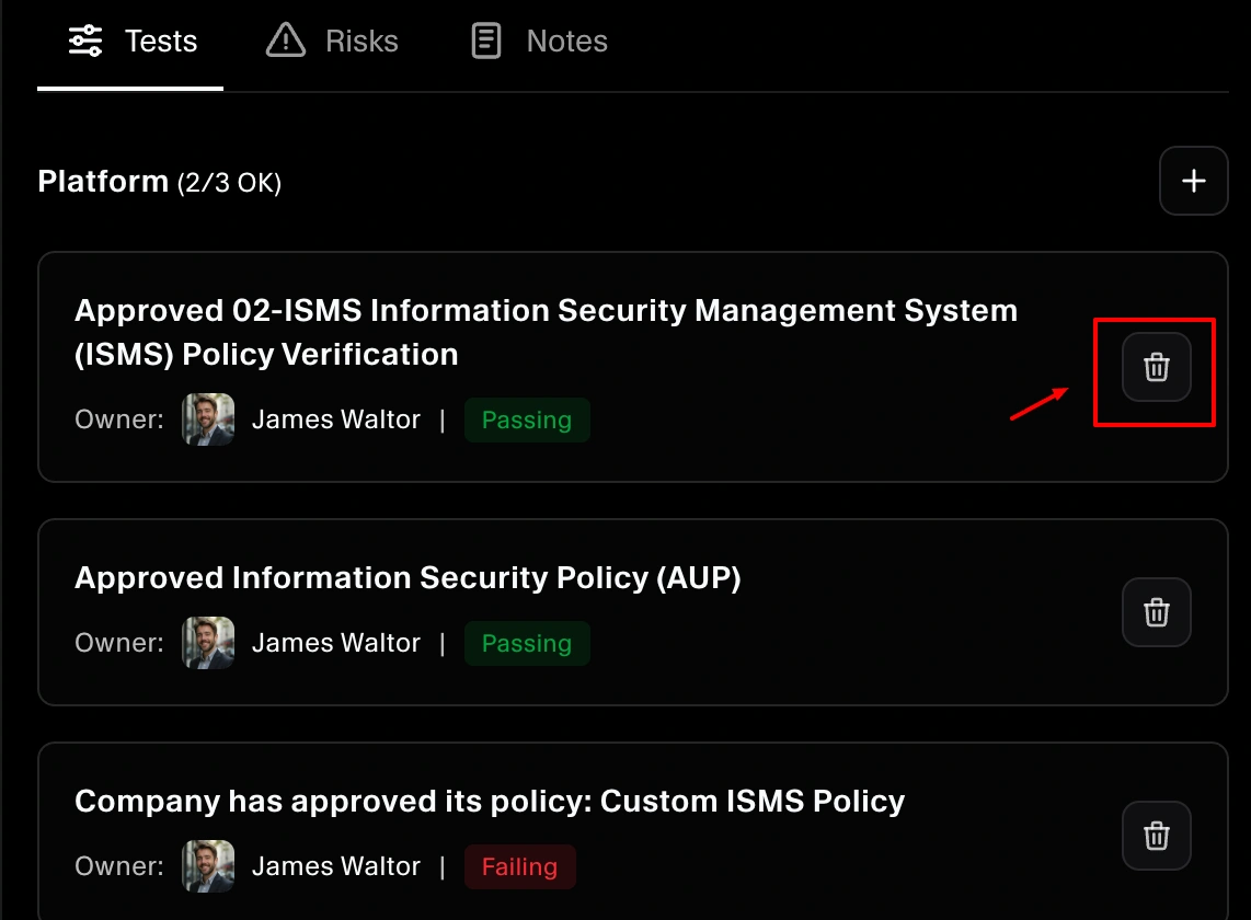 Custom policy