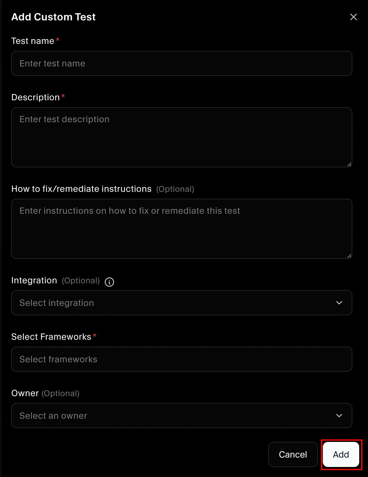 Custom Test
